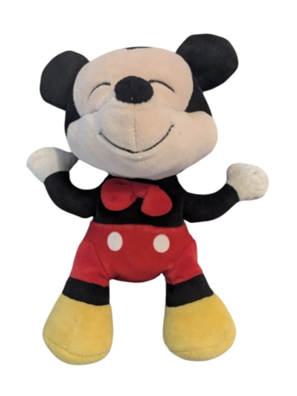 Ty Disney Beanie Babies Mickey Mouse Plush Toy Small 8"